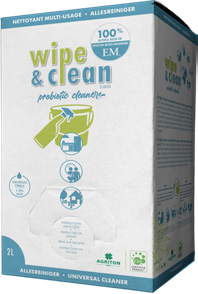 Wipe & Clean Classic bag-in-box uit de folder