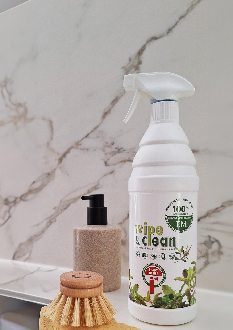 Wipe & Clean in de badkamer